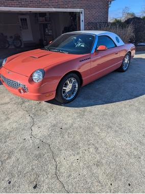 Orange 2003 Ford Thunderbird Deluxe