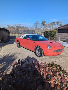 Orange 2003 Ford Thunderbird Deluxe