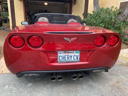 Red 2009 Chevrolet Corvette Base