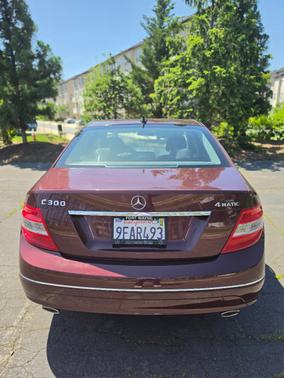 Red 2008 Mercedes-Benz C-Class C 300 4MATIC Luxury