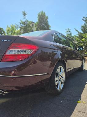 Red 2008 Mercedes-Benz C-Class C 300 4MATIC Luxury