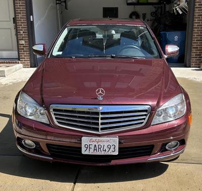 Red 2008 Mercedes-Benz C-Class C 300 4MATIC Luxury