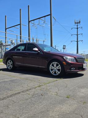 Red 2008 Mercedes-Benz C-Class C 300 4MATIC Luxury