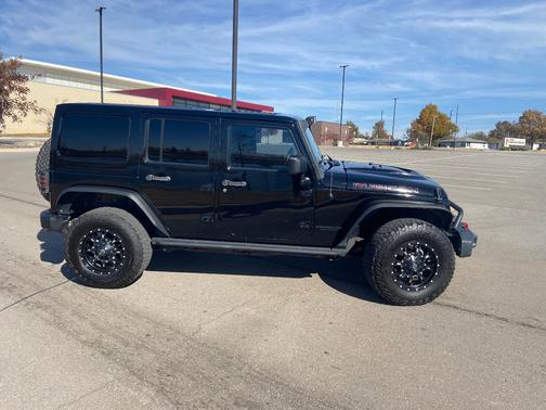 Black 2014 Jeep Wrangler Unlimited Rubicon