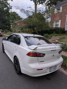 White 2012 Mitsubishi Lancer GT