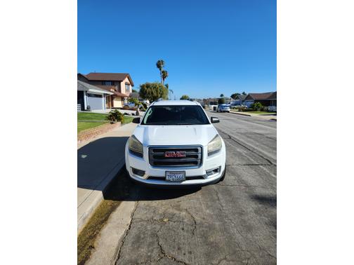 White 2016 GMC Acadia SLE-1