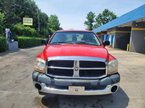 Red 2006 Dodge Ram 1500 SLT Mega Cab
