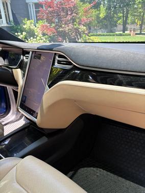 Blue 2016 Tesla Model X 75D