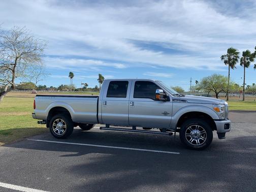 Silver 2016 Ford F-350 Platinum