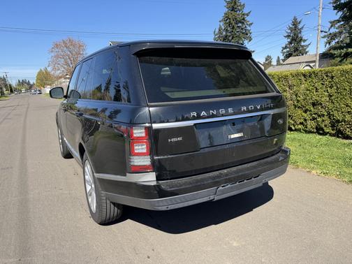 Black 2013 Land Rover Range Rover HSE