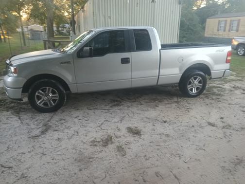 Silver 2008 Ford F-150 STX SuperCab