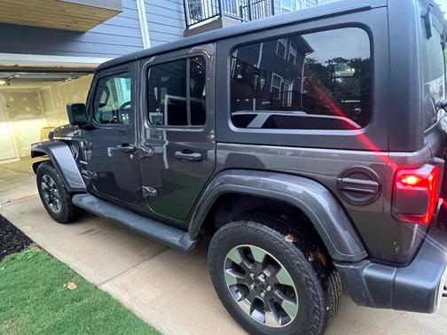 Gray 2020 Jeep Wrangler Unlimited Sahara