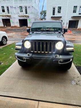 Gray 2020 Jeep Wrangler Unlimited Sahara