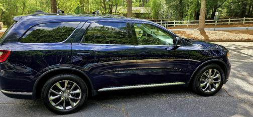 Blue 2016 Dodge Durango Limited