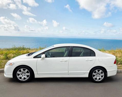 White 2011 Honda Civic LX