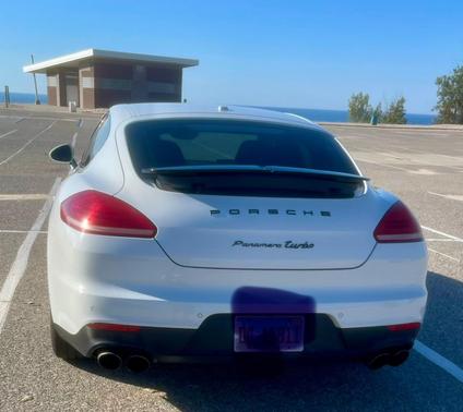 White 2015 Porsche Panamera Panamera Turbo