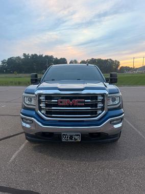 Blue 2017 GMC Sierra 1500 SLT