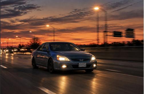 Blue 2007 Honda Accord SE