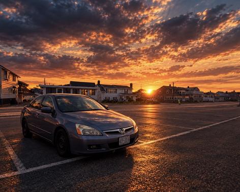 Blue 2007 Honda Accord SE