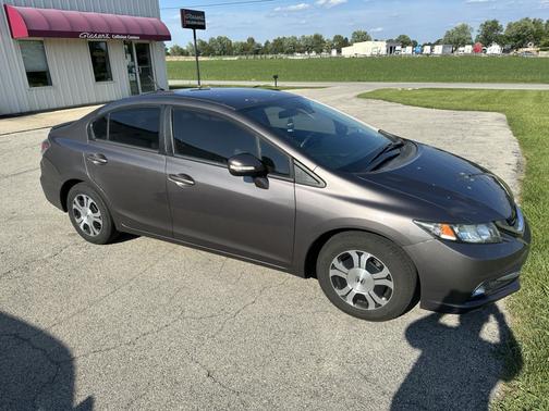 Gray 2013 Honda Civic Hybrid Base
