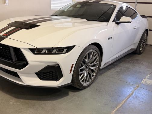 White 2024 Ford Mustang GT Premium