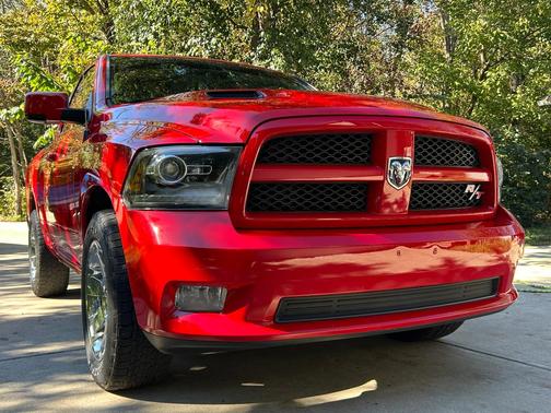 Red 2011 Dodge Ram 1500 R/T