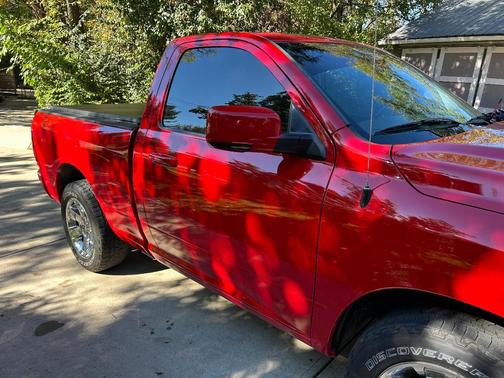 Red 2011 Dodge Ram 1500 R/T