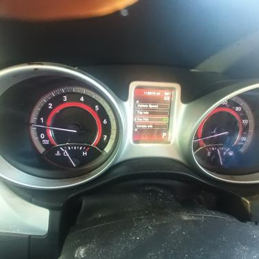 Black 2017 Dodge Journey SE