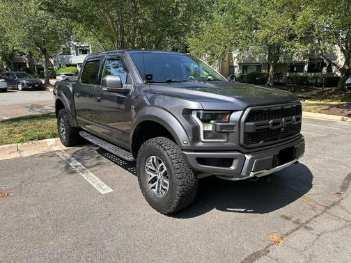 Gray 2018 Ford F-150 Raptor