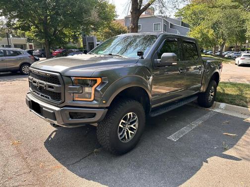 Gray 2018 Ford F-150 Raptor
