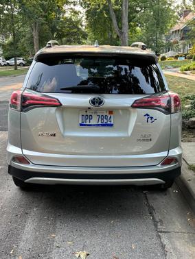 Silver 2016 Toyota RAV4 Hybrid XLE