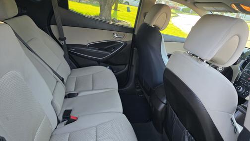 Blue 2017 Hyundai Santa Fe Sport 2.4L
