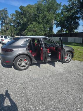 Gray 2015 Porsche Macan Macan Turbo