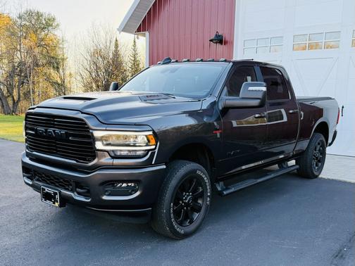 Gray 2024 RAM 3500 Laramie