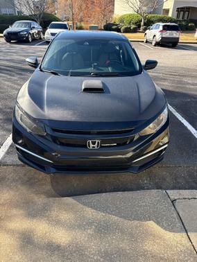 Black 2019 Honda Civic LX