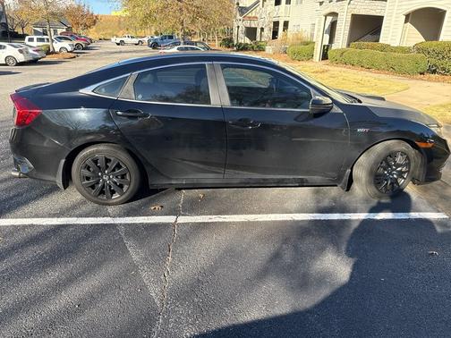 Black 2019 Honda Civic LX