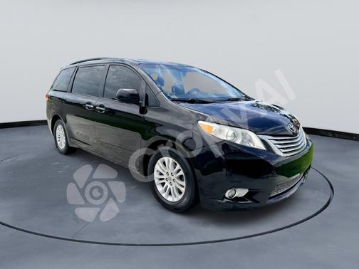 Black 2012 Toyota Sienna XLE