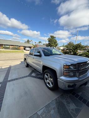 Silver 2015 Chevrolet Silverado 1500 1LT