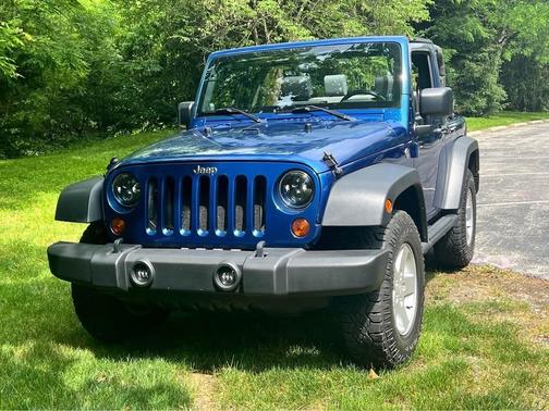 Blue 2010 Jeep Wrangler Sport