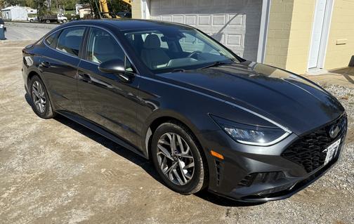 Gray 2023 Hyundai SONATA SEL
