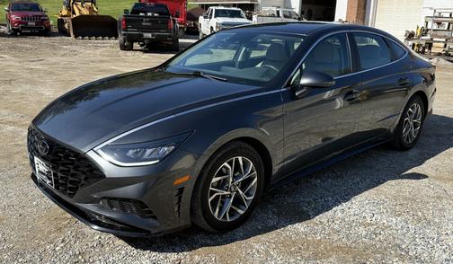 Gray 2023 Hyundai SONATA SEL