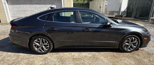 Gray 2023 Hyundai SONATA SEL