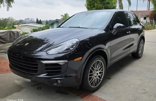 Black 2015 Porsche Cayenne Cayenne S