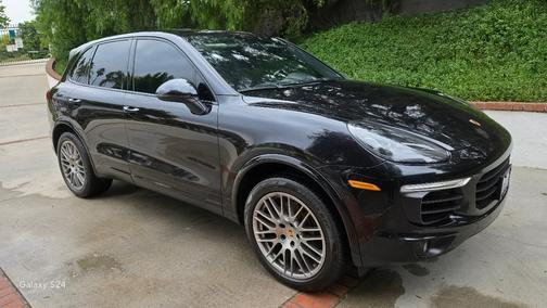 Black 2015 Porsche Cayenne Cayenne S