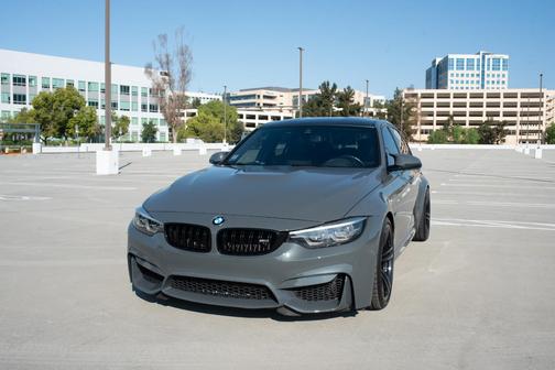 Gray 2018 BMW M3 Base