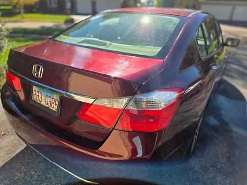 Red 2013 Honda Accord LX