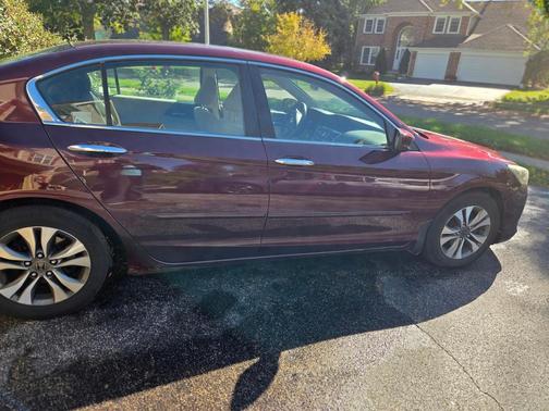Red 2013 Honda Accord LX