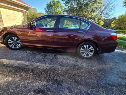 Red 2013 Honda Accord LX