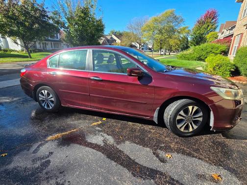 Red 2013 Honda Accord LX