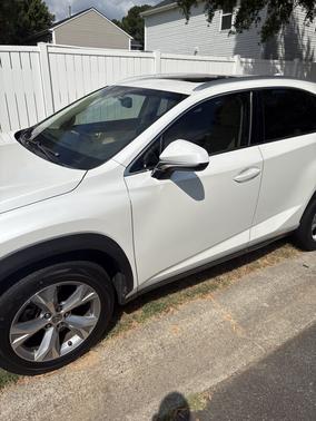 White 2017 Lexus NX 200t Base